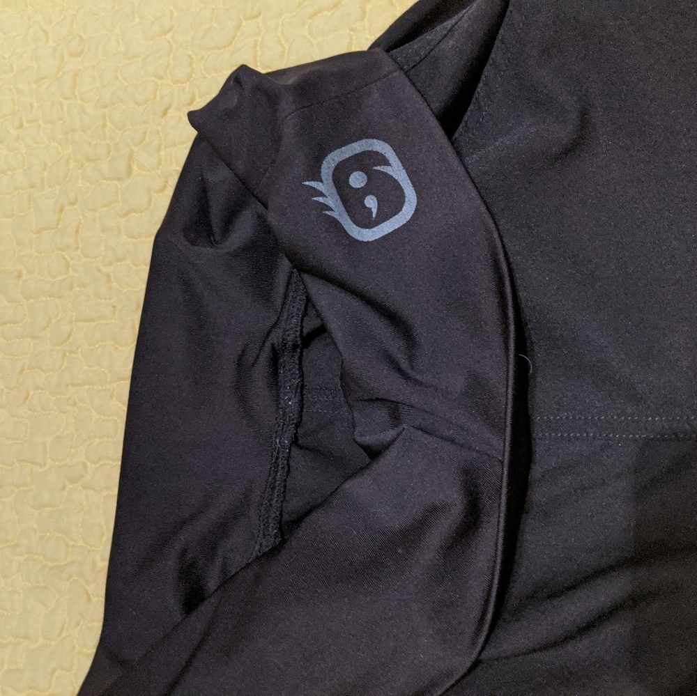 Yoga black scrub pants